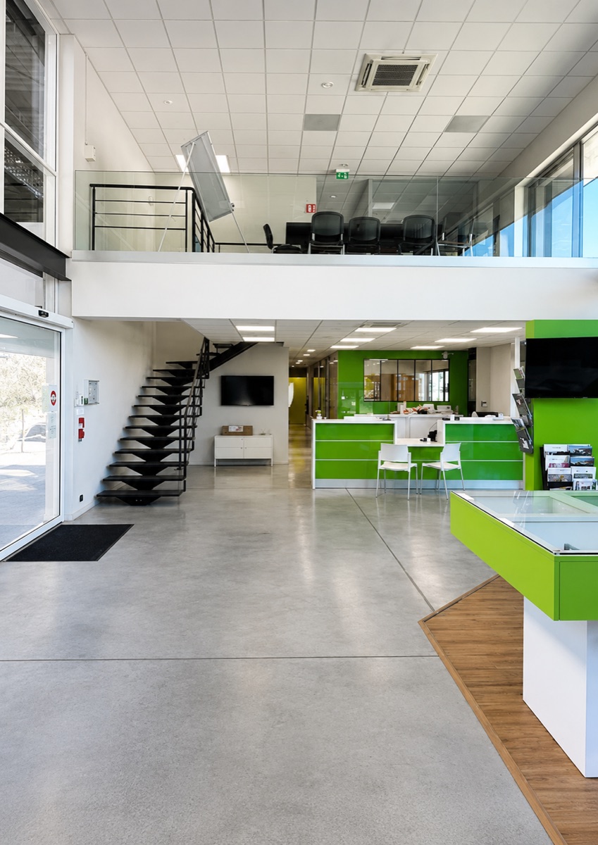 Hall et bureaux professionnels entretenus par ASCAS Services